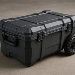 Heavy Duty Car Trunk Cargo Box with Wheels