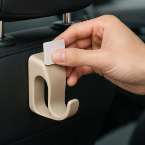 Adhesive Car Seat Hook No Drill Installation