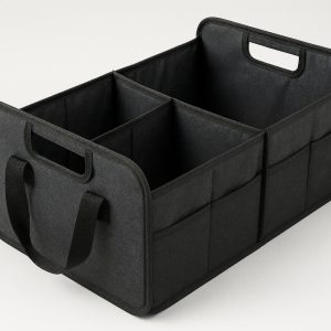 Collapsible Car Trunk Organizer Box with Dividers
